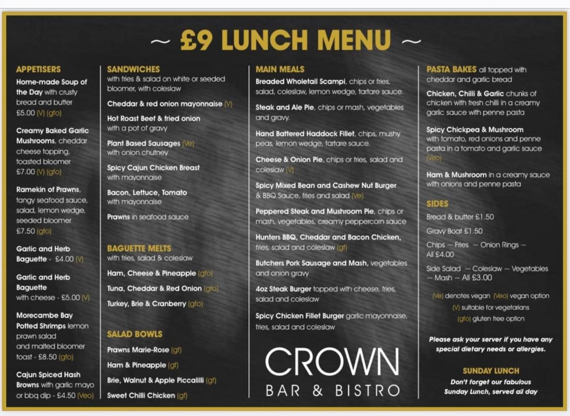 The Crown Hotel Morecambe Zewnętrze zdjęcie